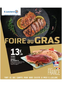 Prospectus E.Leclerc CASTELJALOUX : FOIRE AU GRAS N°1