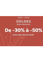 Promos et remises  : SOLDES jusqu'à -50 %