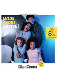 Prospectus distri-center Équeurdreville-Hainneville : Mode sport activé !