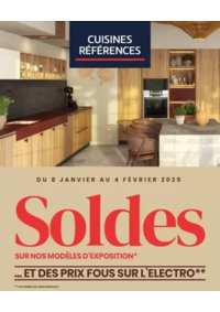 Prospectus Cuisines références NONTRON : Soldes Cuisines Références : jusqu’à -50 % sur l’électroménager et des prix sensationnels sur nos mo