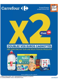 Prospectus Carrefour Drive ABBEVILLE : DOUBLEZ VOS EUROS CAGNOTTÉS