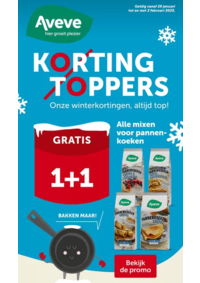 Prospectus AVEVE WILLEBRINGEN : Korting Toppers