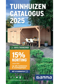 Prospectus GAMMA UCCLE : Tuinhuizen Catalogus