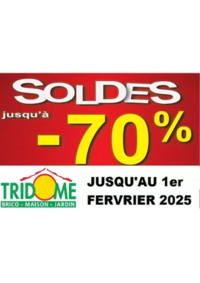 Prospectus Tridôme BERGERAC - CREYSSE : Soldes