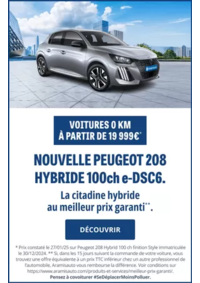 Prospectus Aramis Dijon : Nouvelle Peugeot 208 hybride