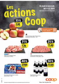 Prospectus Coop Supermarché Anzère : Coop reklamblad