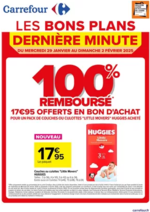 Prospectus Carrefour : LES BONS PLANS PUERICULTURE DE DERNIERE MINUTE