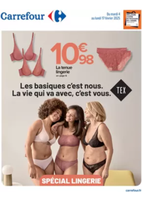 Prospectus Carrefour Drive SAINT POURCAIN SUR SIOULE : SPECIAL LINGERIE