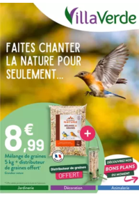 Prospectus Villaverde SAINT-DOULCHARD : Faites chanter la nature pour seulement...