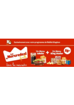 Prospectus Burger King : Les Mercredeal Famille