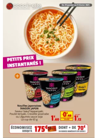 Prospectus Coccinelle Express Sains Du Nord : PETITS PRIX INSTANTANÉS!