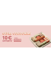 Prospectus Sushi shop Paris 30 Avenue Secrétan : Offre Cocooning