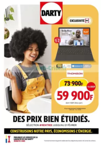 Prospectus Darty Montluçon : DES PRIX BIEN ÉTUDIÉS