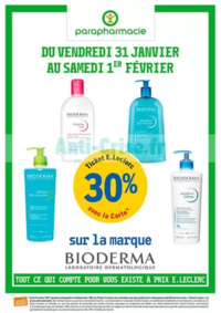 Prospectus Parapharmacie E.Leclerc CHATEAU GONTIER : Promotions