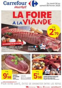 Prospectus Carrefour CHERBOURG : LA FOIRE À LA VIANDE