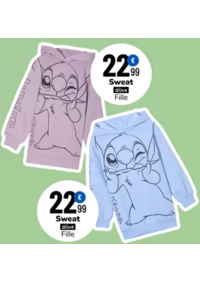 Prospectus La Halle Chatte : Le sweat Stitch : le must-have pour les fans de la célèbre petite créature !