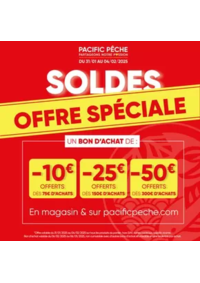 Prospectus Pacific Pêche TOULOUSE - AUCAMVILLE : Offre spéciale derniers jours des soldes