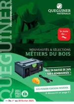 Promos et remises  : NOUVEAUTÉS & SÉLECTIONS MÉTIERS DU BOIS