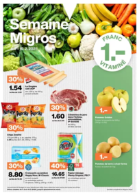 Prospectus Migros La Vallée - Le Sentier : Tolle Rabatt uf usgwählte Produkt