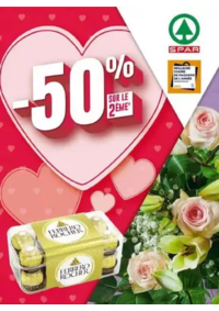 Prospectus Spar ENTRAINS SUR NOHAIN : -50% SUR LE 2EME