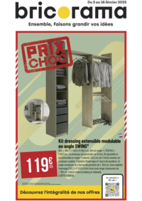 Prospectus Bricorama DECAZEVILLE : Prix Choc