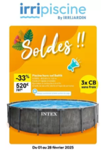 Prospectus irrijardin : Soldes !!