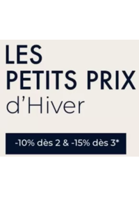 Prospectus Caroll - BHV Rivoli : Les petits prix d'hiver