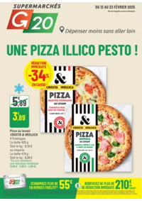 Prospectus G20 BAINS-SUR-OUST : UNE PIZZA ILLICO PESTO !