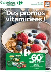 Prospectus Carrefour Contact Tourouvre : DES PROMOS VITAMINÉES !