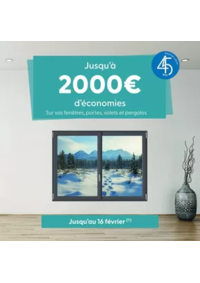 Prospectus Tryba COLMAR : Jusqu'à 2000€ d'économies Sur vos fenêtres, portes, volets et pergolas