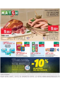 Prospectus Supermarchés Match Wissembourg Peupliers : C'EST TOUS LES JOURS LE MARCHÉ