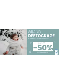 Prospectus bébé 9 LA ROCHE SUR YON : Grand Destockage