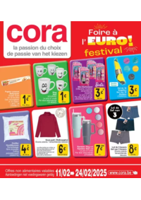 Prospectus Cora ANDERLECHT : Euro Festival!