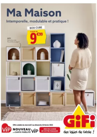 Prospectus Gifi SEDAN : Ma Maison