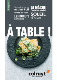 Prospectus Colruyt PONTARLIER : À table !