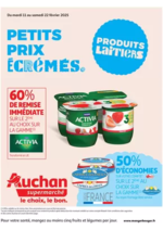 Prospectus Auchan Supermarché : Petits prix écrémés