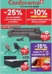 Prospectus Conforama Granges-Paccot : Conforama reklamblad - IT