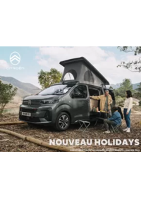 Prospectus Citroen DETTWILLER : Citroën Nouveau Holidays Caractéristiques