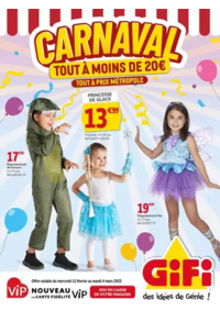 Prospectus Gifi LE PIAN MEDOC : Carnaval