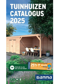 Prospectus GAMMA UCCLE : Tuinhuizen Catalogus