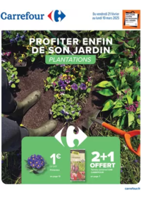 Prospectus Carrefour AULNAY SOUS BOIS : PROFITER ENFIN DE SON JARDIN