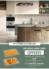 Prospectus Copra FRANCHEVILLE : SMEG vous offre une grille airfry