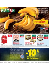 Prospectus Supermarchés Match Halluin : C'EST TOUS LES JOURS LE MARCHÉ