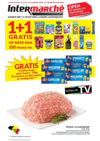 Prospectus Intermarché Mons : 1 + 1 Gratis