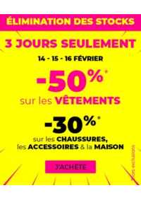 Prospectus Dégriff'Stock PLAN DE CAMPAGNE : Le Déstockeur grandes marques mode, maison et accessoires