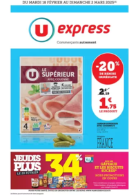 Prospectus U Express CLEDER : Foire petits prix