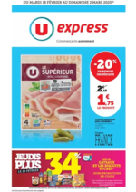 Prospectus U Express : Foire petits prix