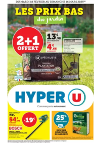 Prospectus Hyper U COMBOURG : Spécial Jardin