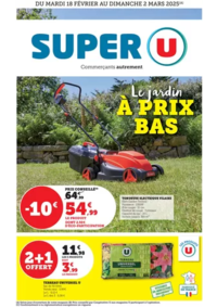 Prospectus Super U BRECEY : Spécial Jardin