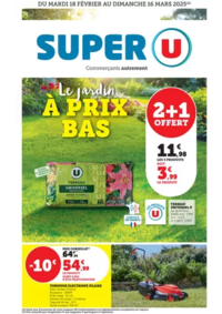 Prospectus Super U ST BRICE EN COGLES : Spécial Jardin